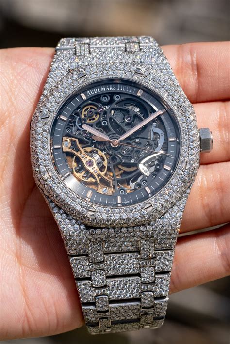 audemars piguet skeleton black|Audemars Piguet skeleton diamond.